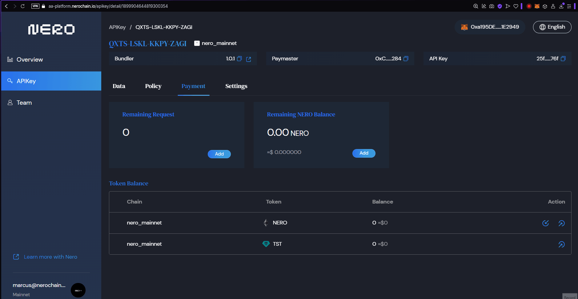 Payment Overview
