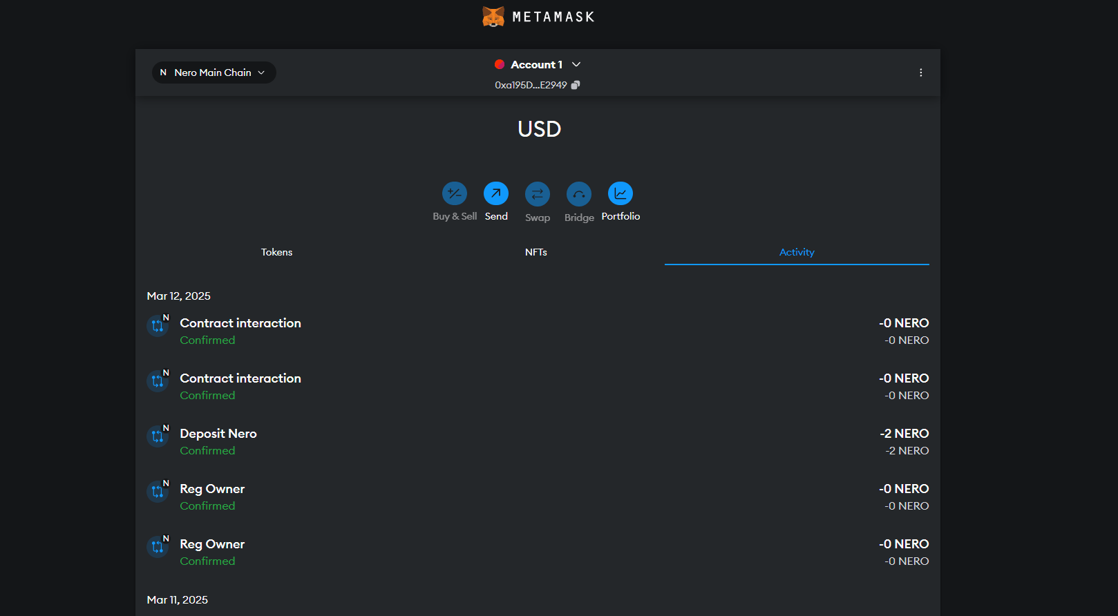 Configuring Metamask